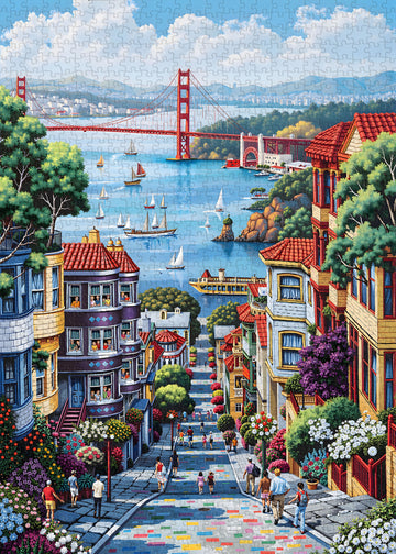 Springtime swing puzzle puzzle 1000 pezzi